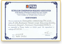 PCRA Certificate